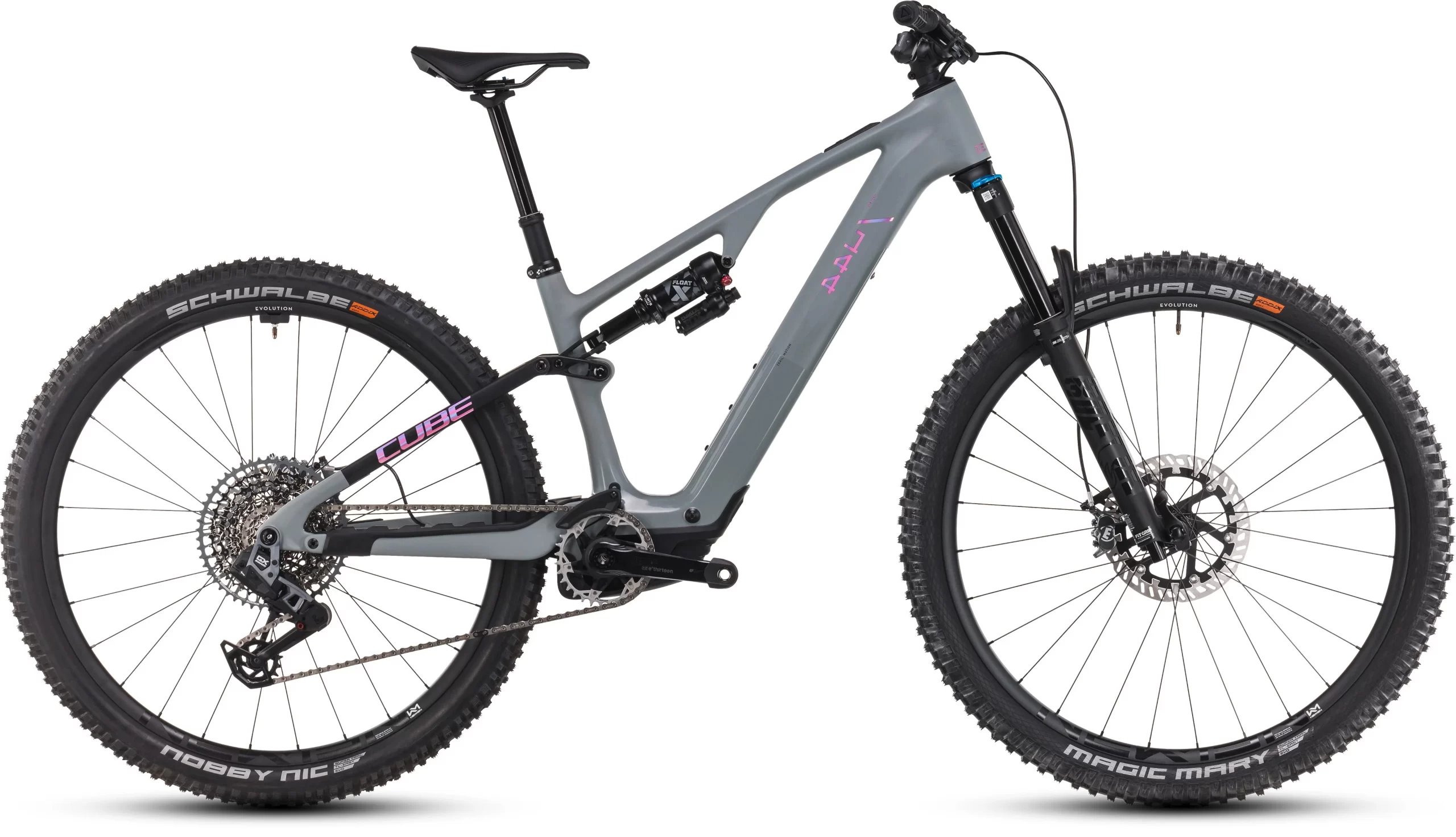 CUBE AMS HYBRID 144 C:68X TM 400X 29 SWAMPGRAY & PURPLEREFLEX 2025